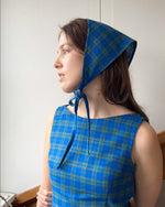 Load image into Gallery viewer, Wool Boatneck Mini Dress with Bandana
