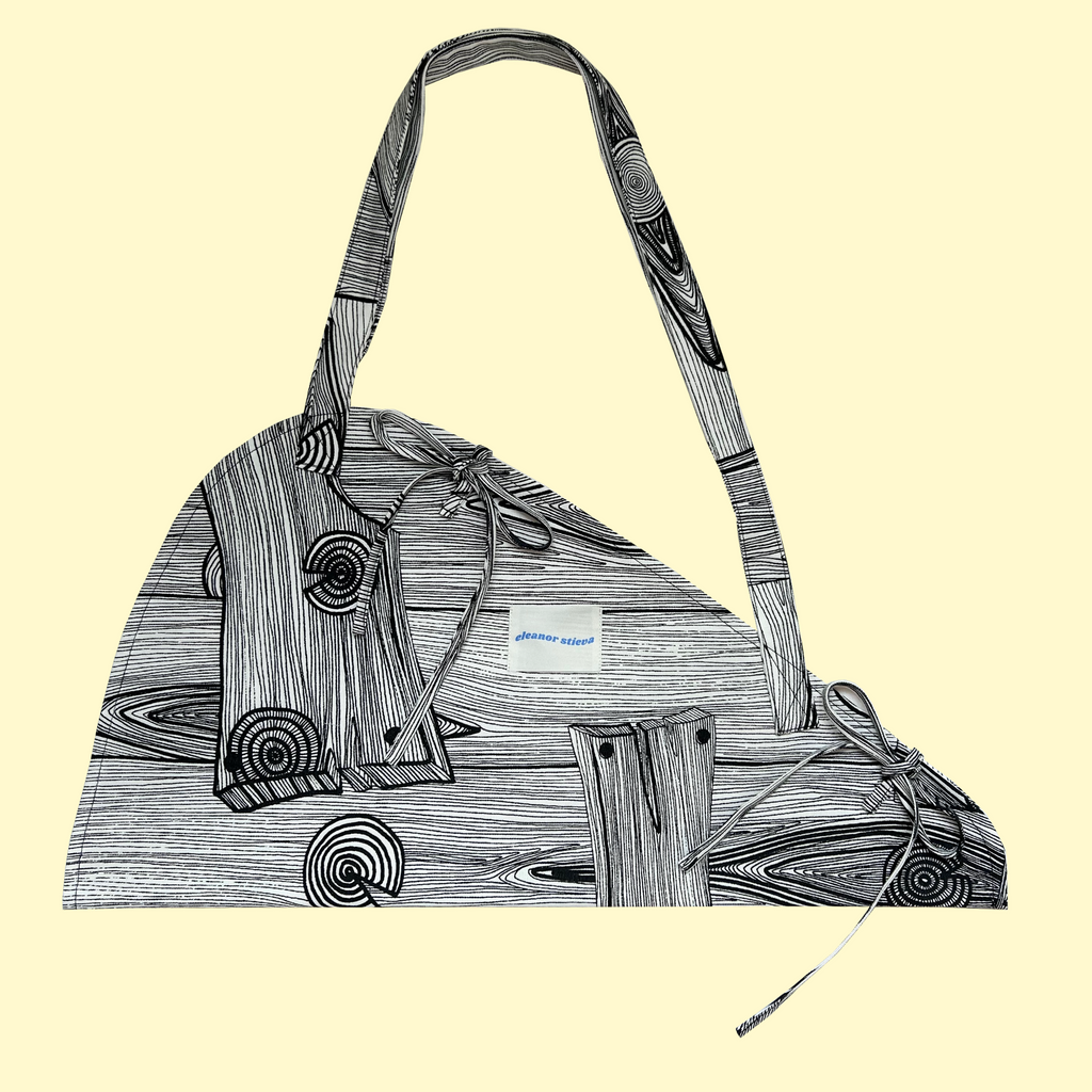 wooden flower bag