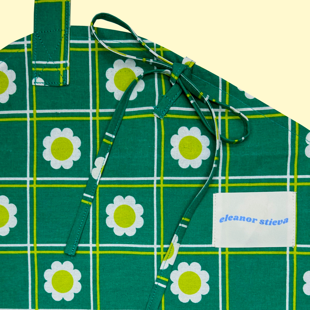 mod floral flower bag