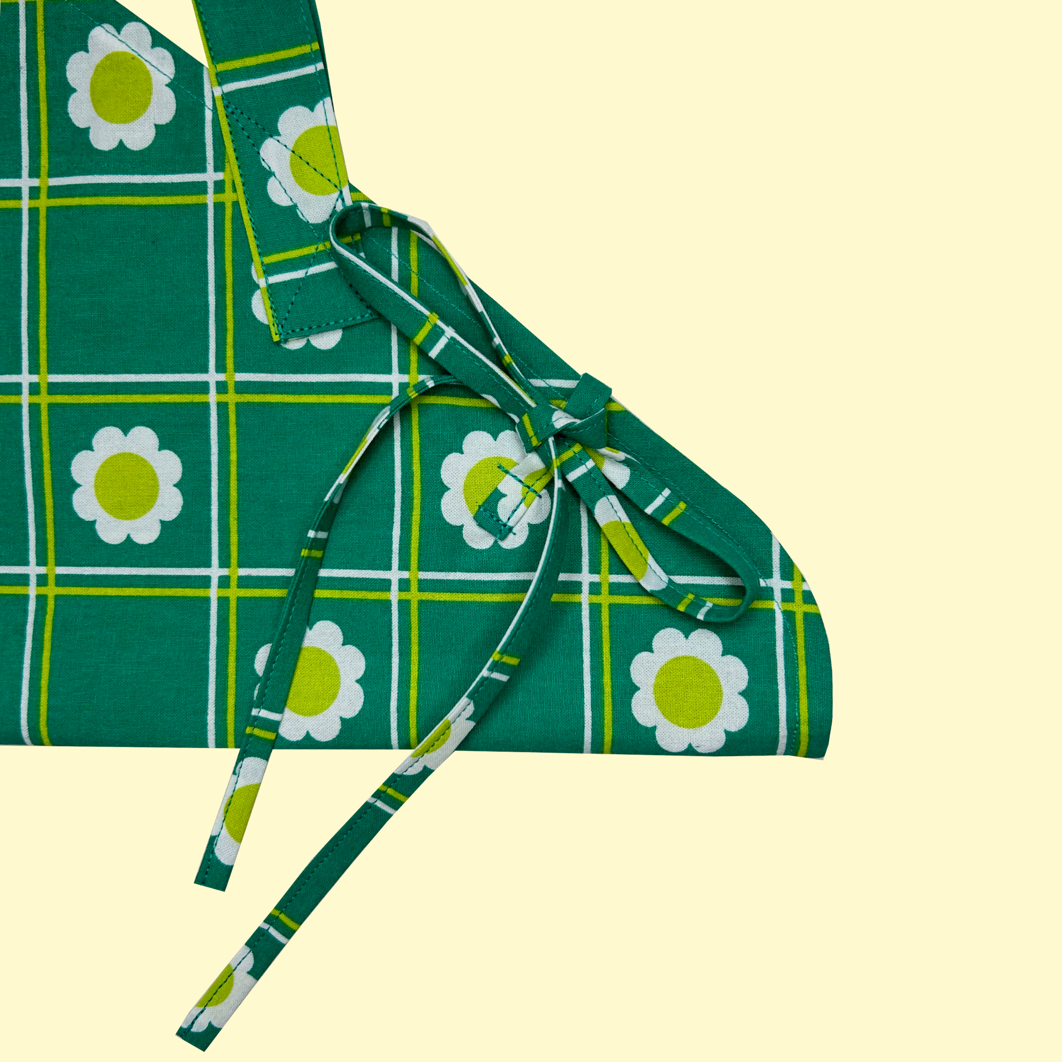 mod floral flower bag