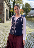 reversible modular vest pattern