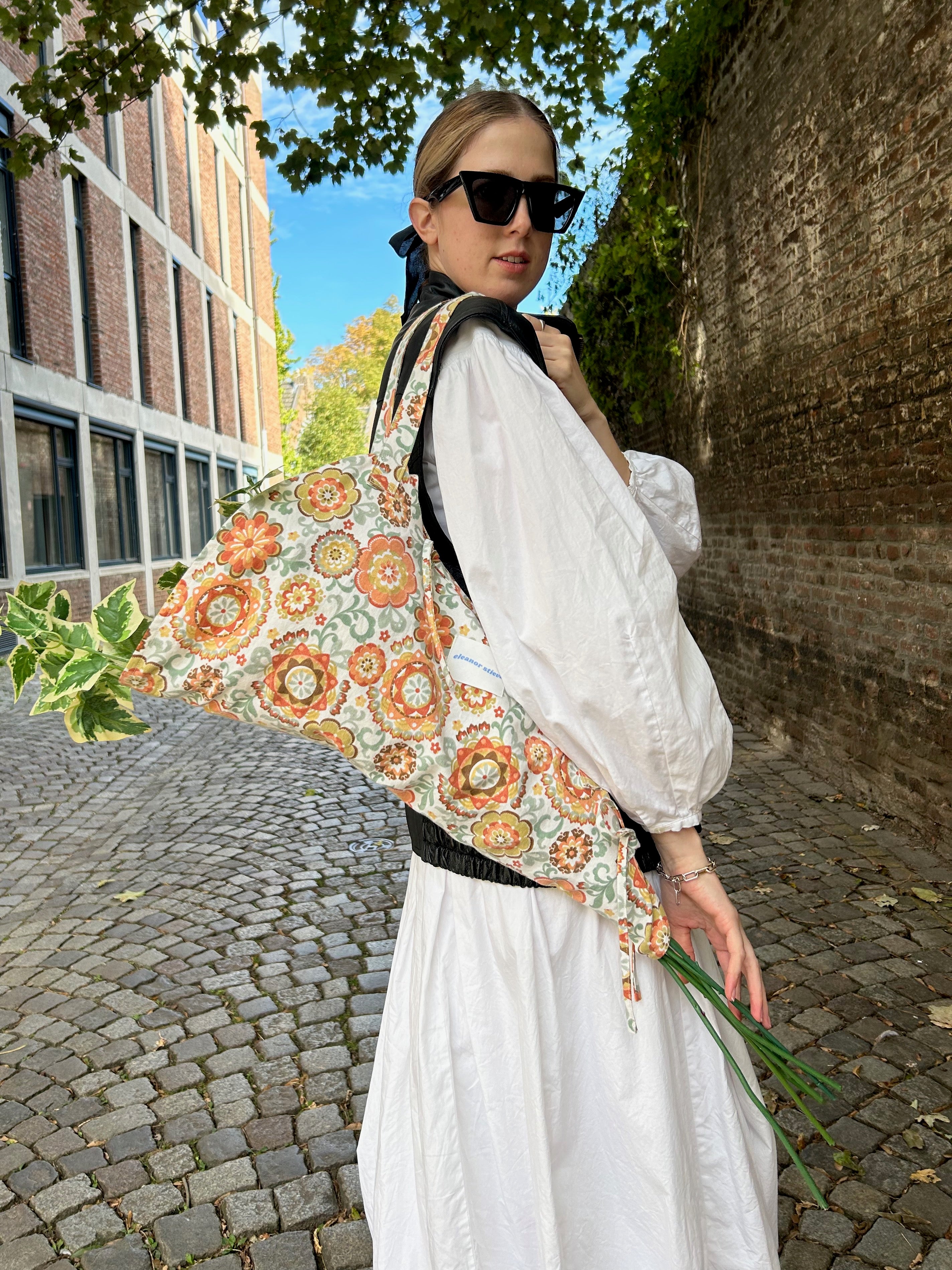 kaleidoscope flower bag