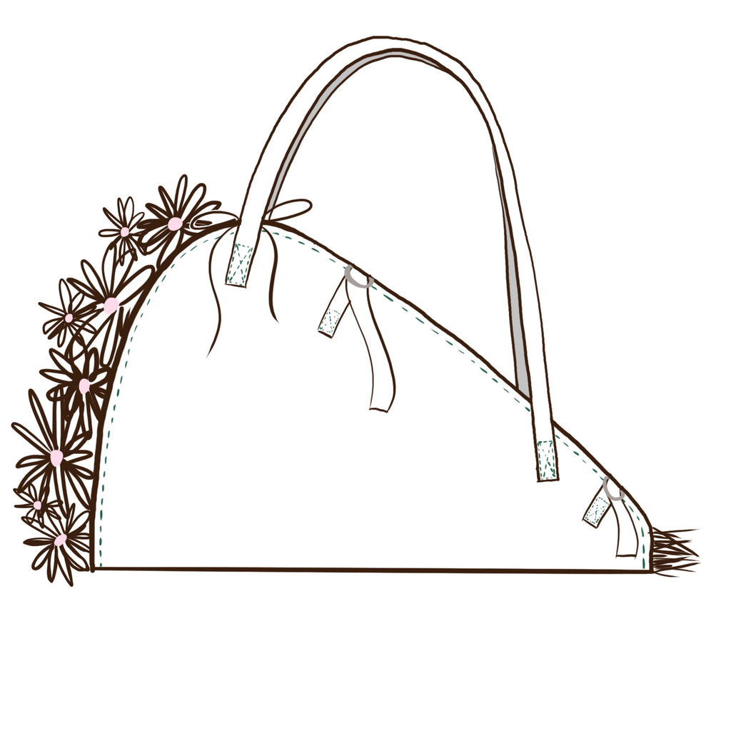 XL flower bag pattern