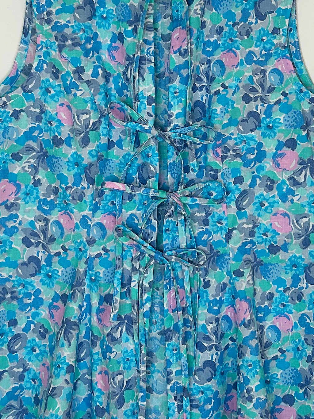 marine floral summer top